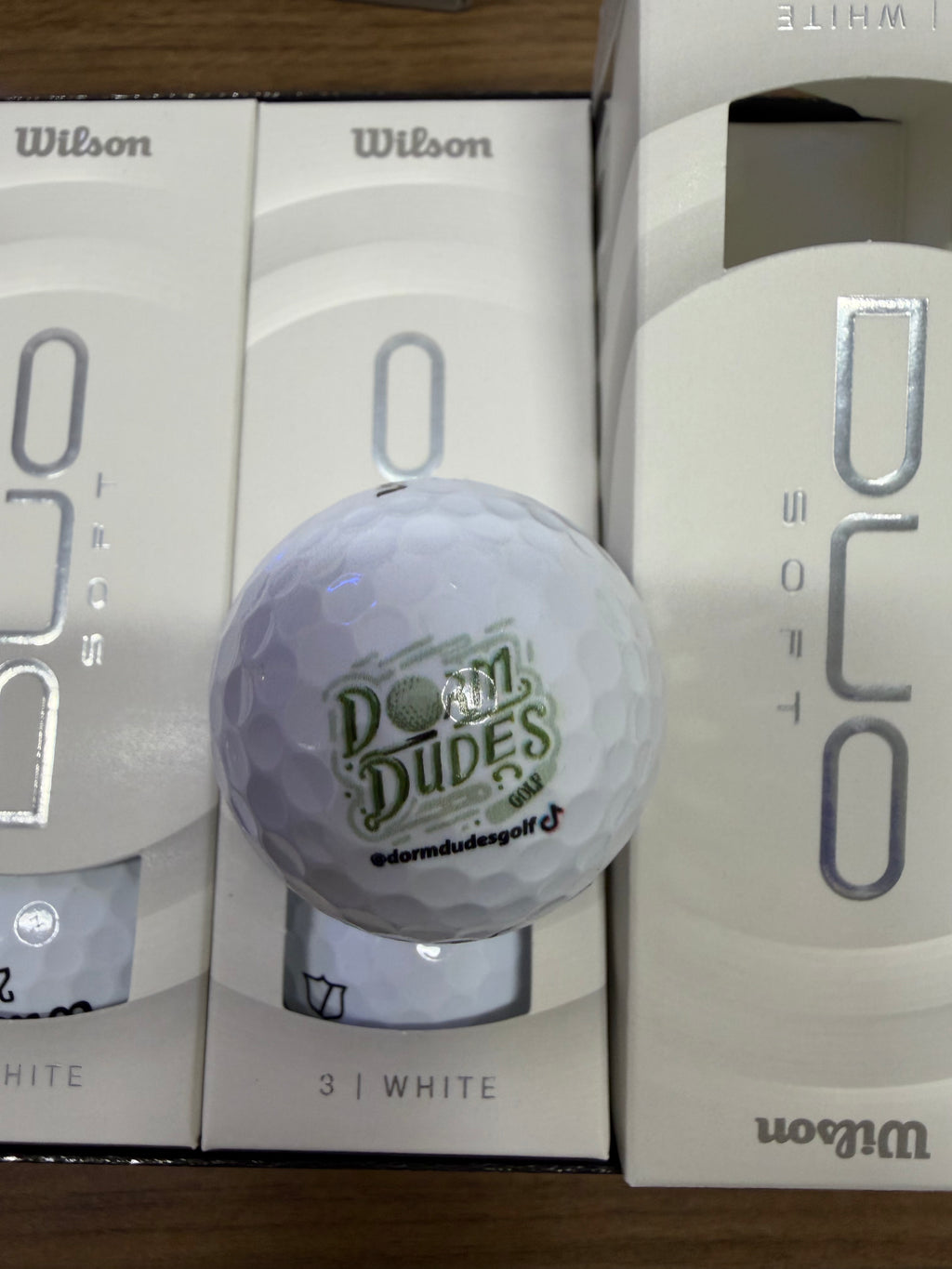 Wilson Duo DormDudes Logo Ball Case
