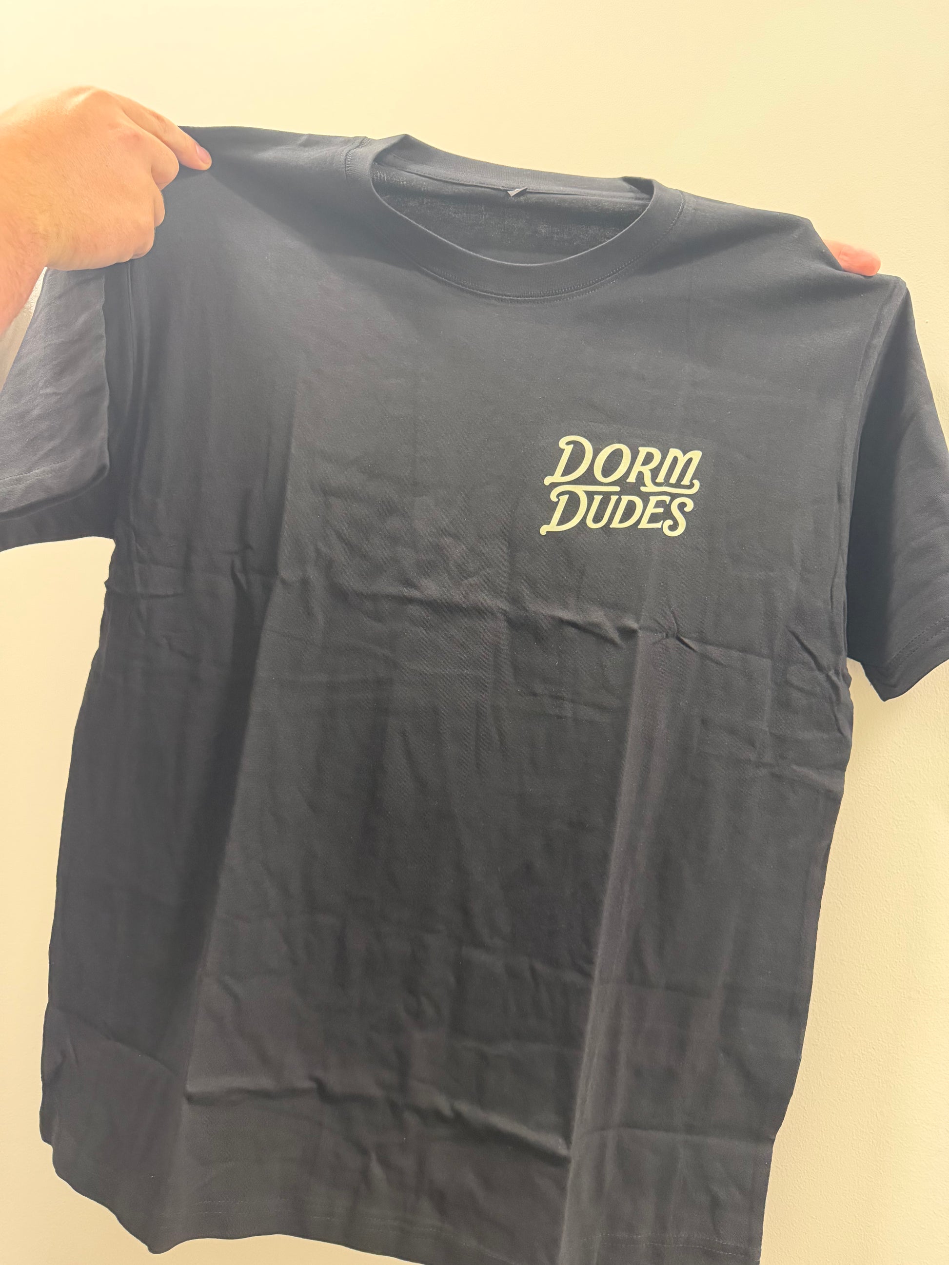 DormDudes Black Short Sleeve T-Shirt