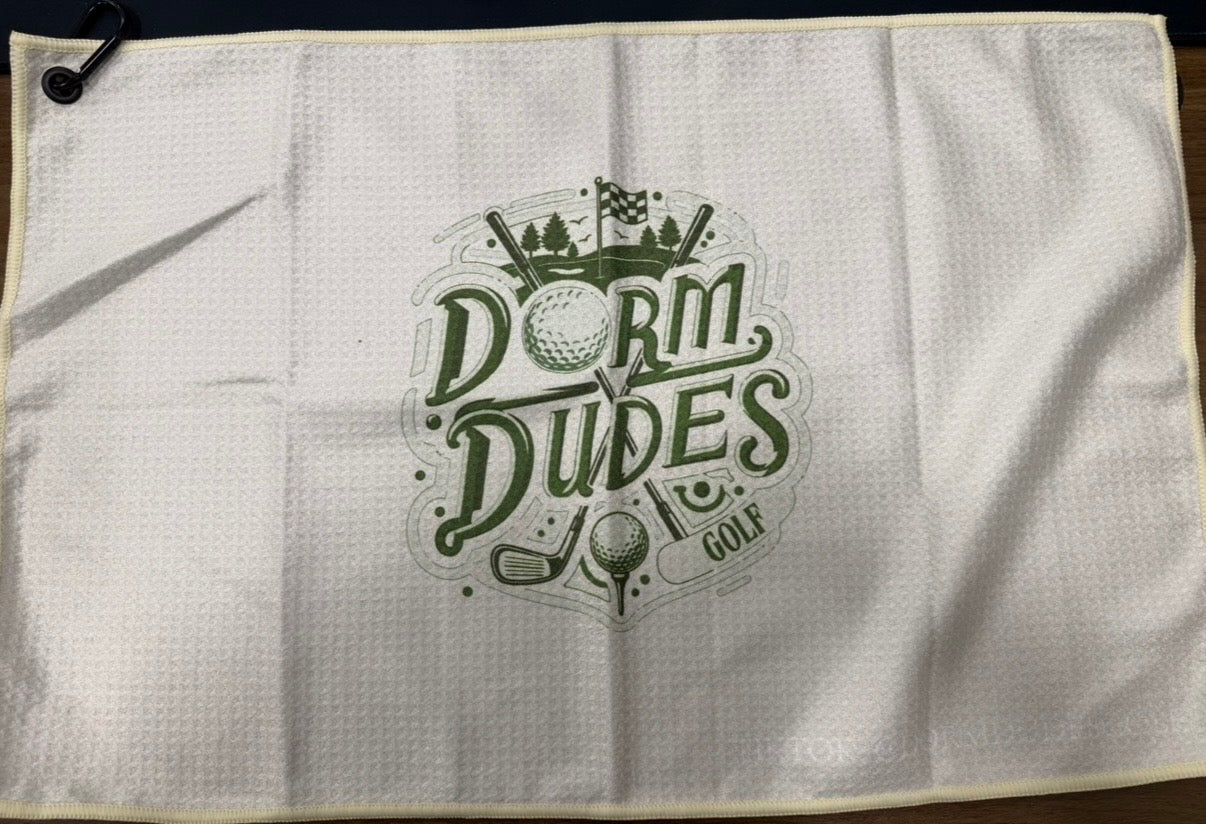 DormDudes Golf Towel