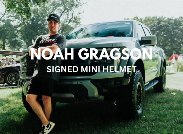 Noah Gragson Signed Mini Helmet Preorder